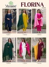 Florina Vol 1 By Vaniska Roman Silk Khatli Kurti With Bottom Dupatta Wholesale Online